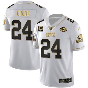 Men's Browns Gold & Split Vapor Limited - All Stitched