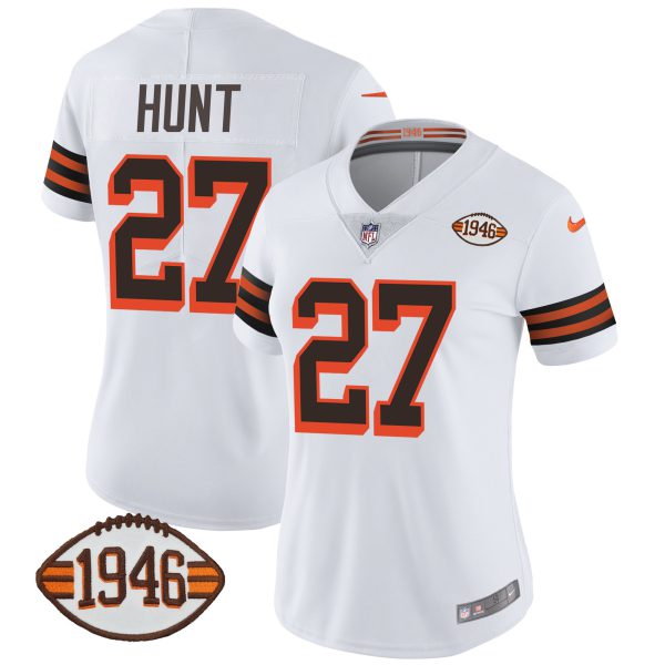 Women's Browns 1946 75th Anniversary Patch Jersey - All Stitched - Image 8