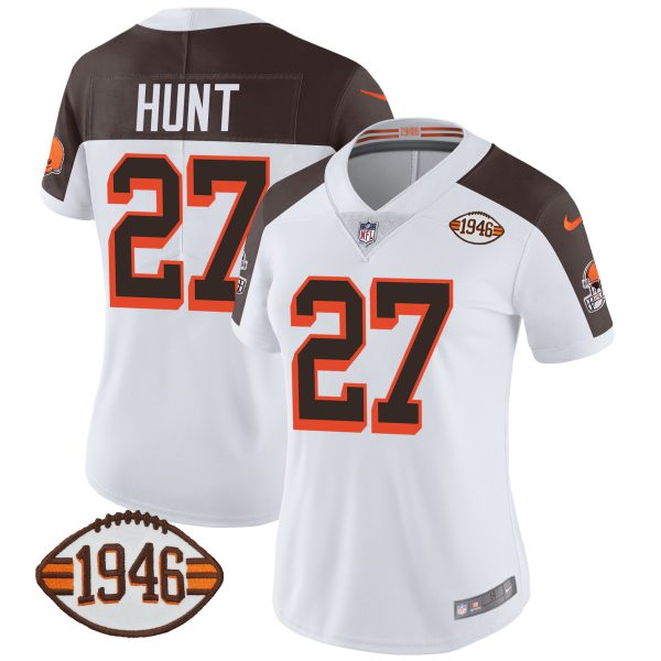 Women's Browns 1946 75th Anniversary Patch Jersey - All Stitched - Image 44
