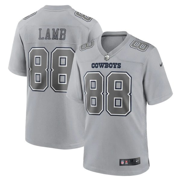 CeeDee Lamb Cowboys Game Team - All Stitched - Image 9
