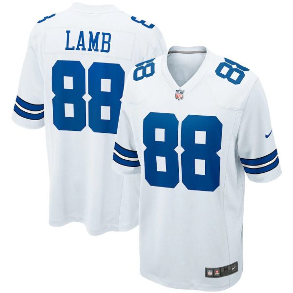 CeeDee Lamb Cowboys Game Team - All Stitched - Image 3