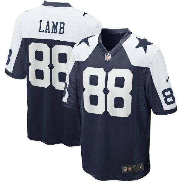 CeeDee Lamb Cowboys Game Team - All Stitched - Image 6