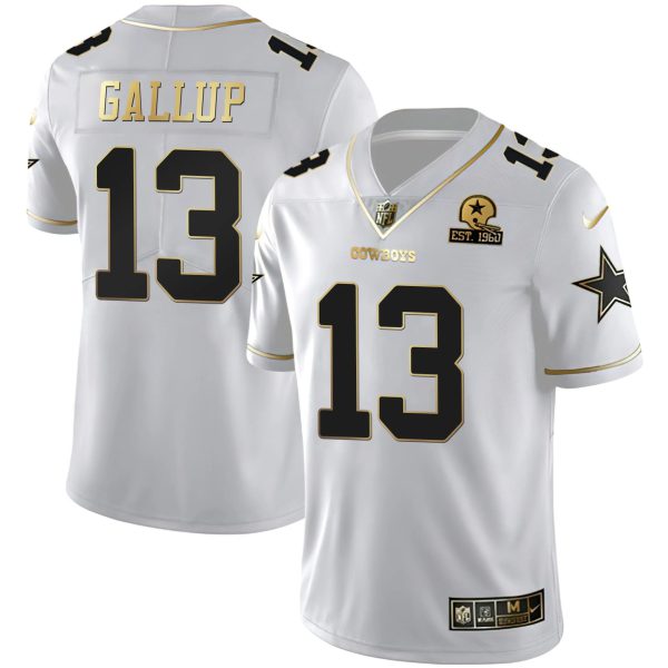 Women's Cowboys Gold & Split Vapor Est 1960 Patch - All Stitched - Image 6