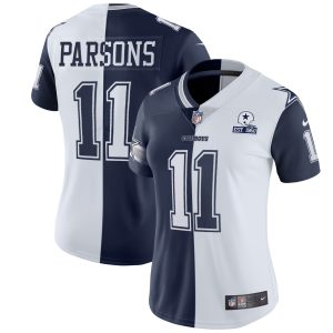 Women's Cowboys Split White Navy Est 1960 Patch - All Stitched