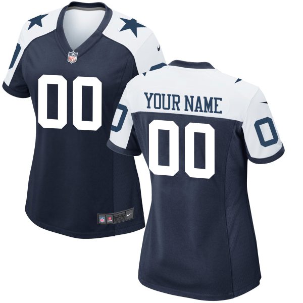 Cowboys Custom Name and Number Game - Stitched - Image 12