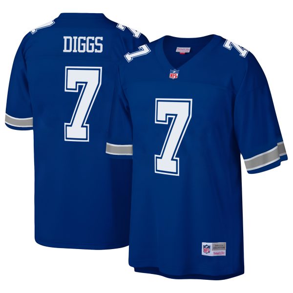 Cowboys 1996 Big & Tall Royal Jersey - All Stitched - Image 4