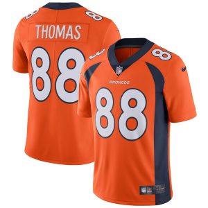 Demaryius Thomas #88 Denver Broncos Orange Jersey - All Stitched