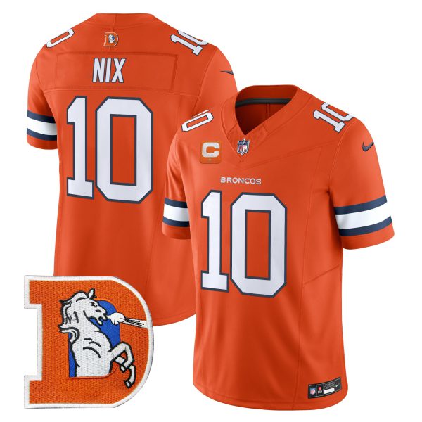 Men's Denver Broncos Throwback Vapor Limited Jersey V2 - All Stitched - Image 15