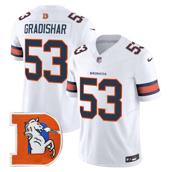 Men's Denver Broncos Throwback Vapor Limited Jersey V2 - All Stitched - Image 35