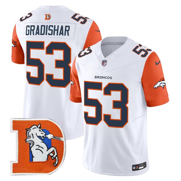 Men's Denver Broncos Throwback Vapor Limited Jersey V2 - All Stitched - Image 42