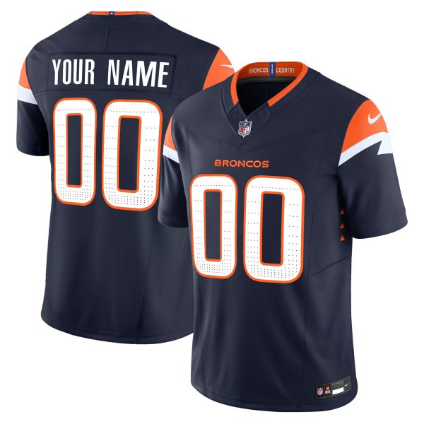 Denver Broncos 2024 Vapor Limited Custom Jersey - All Stitched - Image 3