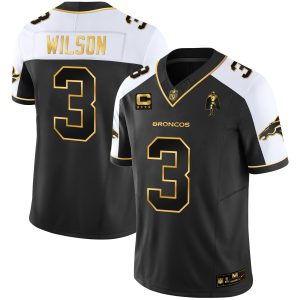 Men's Denver Broncos Gold Vapor Limited Jersey - All Stitched