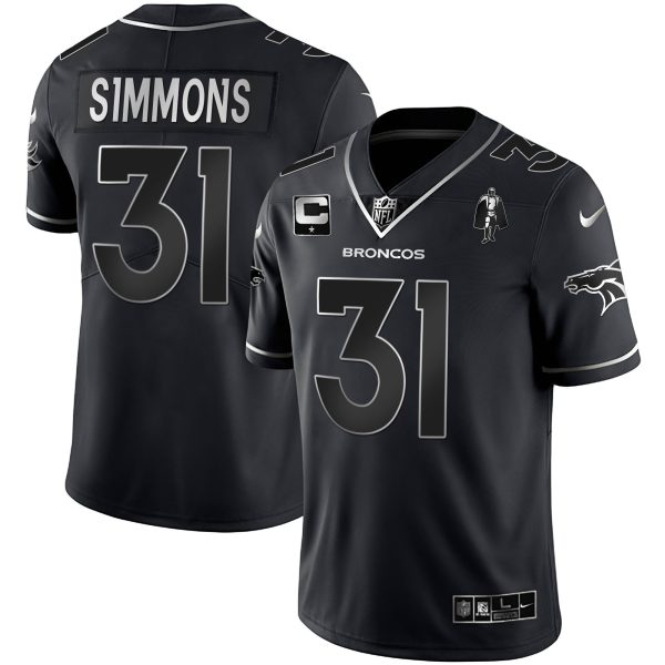 Women's Denver Broncos White Gold and Black Gold Jersey - All Stitched - Image 12