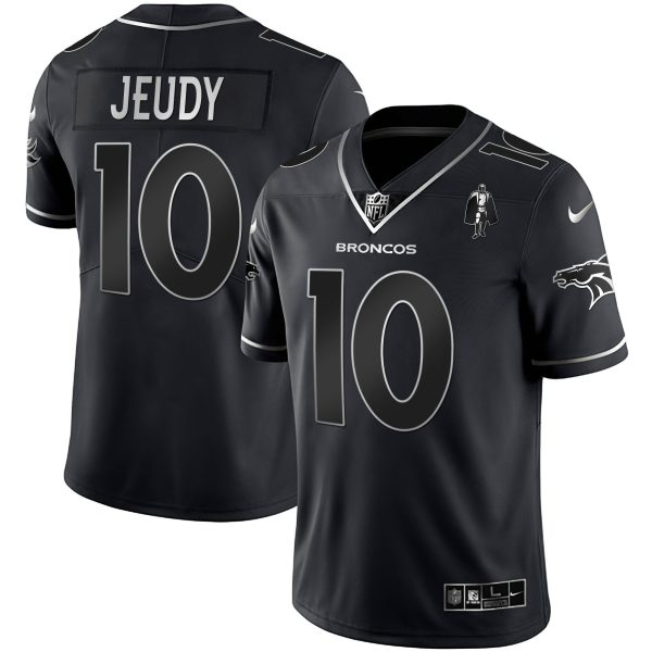 Women's Denver Broncos White Gold and Black Gold Jersey - All Stitched - Image 14