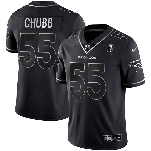 Women's Denver Broncos White Gold and Black Gold Jersey - All Stitched - Image 15