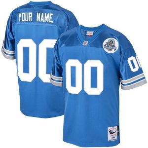 Detroit Lions 1993 Throwback Custom Jersey - All Stitched