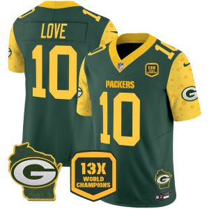 Men's Packers Cheese Vapor Limited Jersey – All Stitched