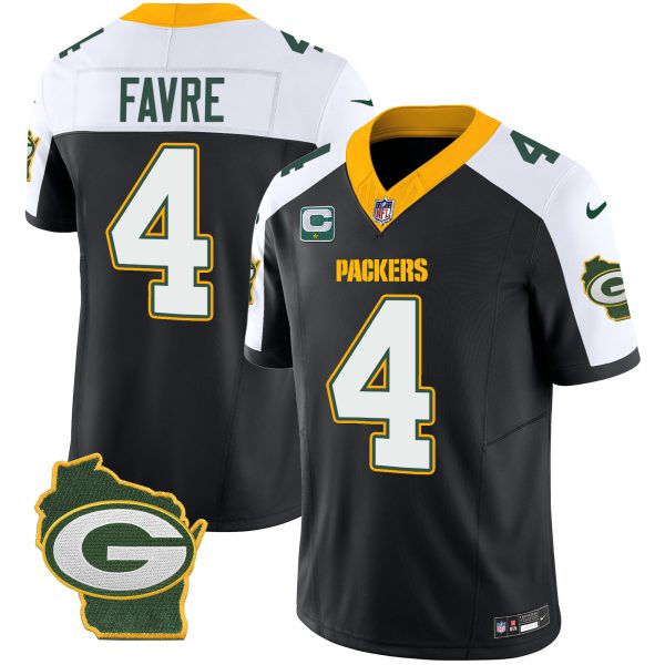 Men's Packers Home Patch Vapor Jersey V3 - All Stitched - Image 5