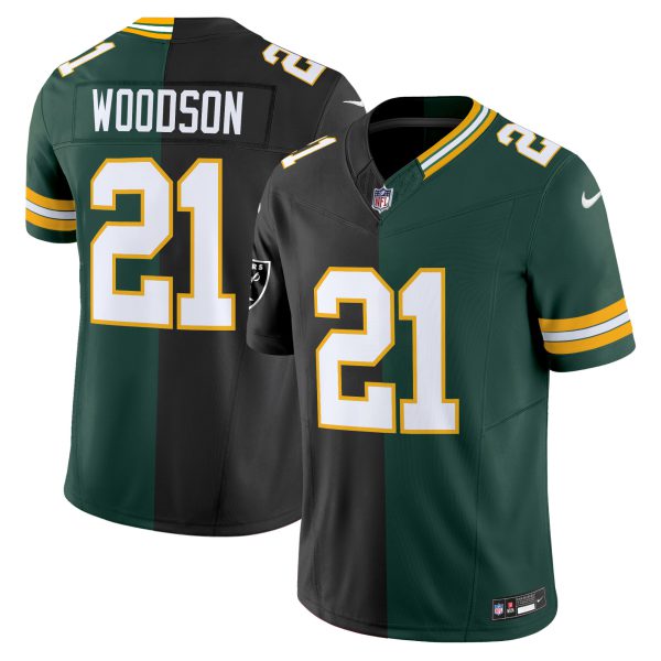 Charles Woodson Split Vapor Limited Jersey - All Stitched - Image 2