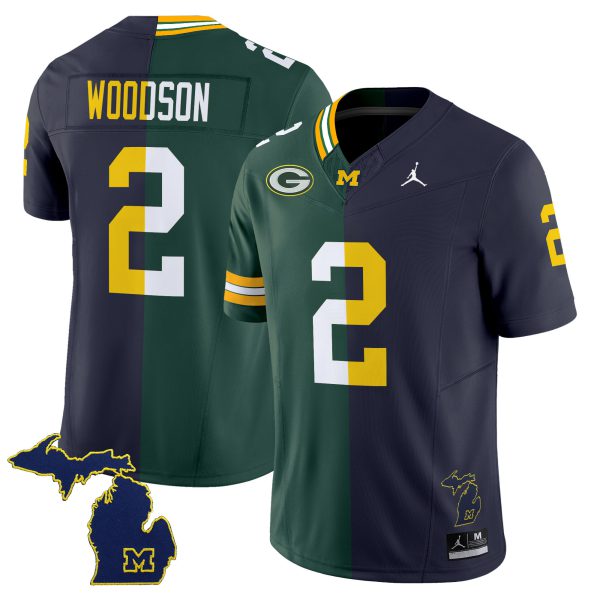 Charles Woodson Green Bay Packers Split Vapor Limited Jersey - All Stitched
