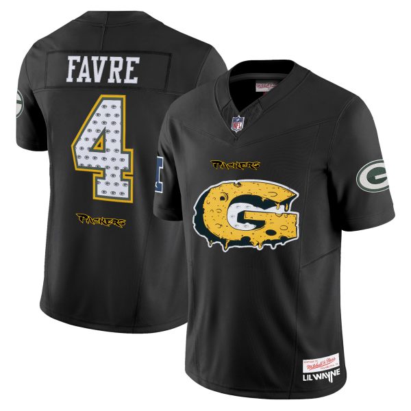 Green Bay Packers 'Cheesehead' x 'Tha Carter VI' Style Vapor Limited Jersey - All Stitched - Image 7