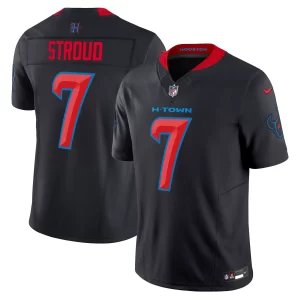 CJ Stroud Houston Texans Navy Limited Jersey - All Stitched