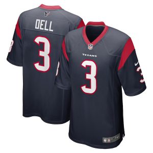 Tank Dell Houston Texans Jersey - All Stitched