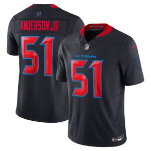 Will Anderson Jr. Houston Texans Navy Limited Jersey - All Stitched