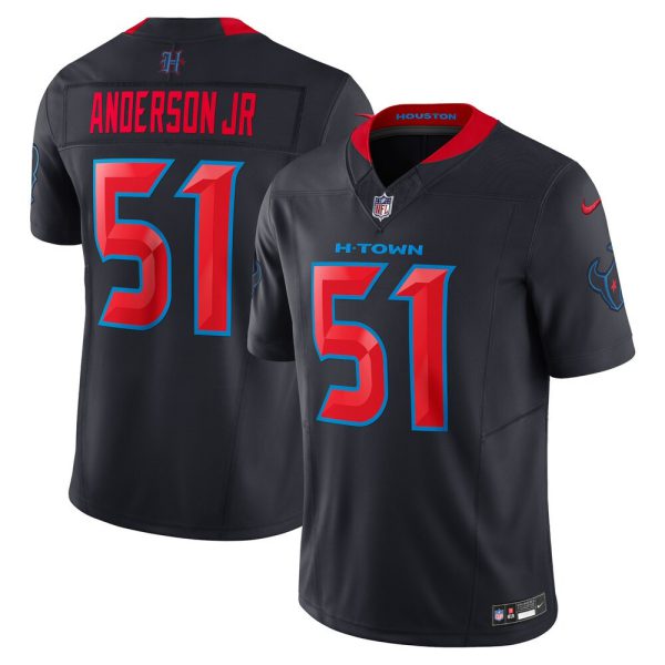 Will Anderson Jr. Houston Texans Navy Limited Jersey - All Stitched