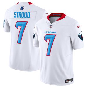 CJ Stroud Houston Texans White Jersey - All Stitched