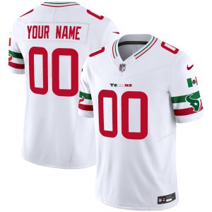 Houston Texans Mexico Vapor Limited Custom Jersey - All Stitched