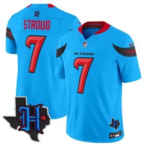 Men's Houston Texans 2024 Texas Patch Vapor Limited Jersey V3 - All Stitched