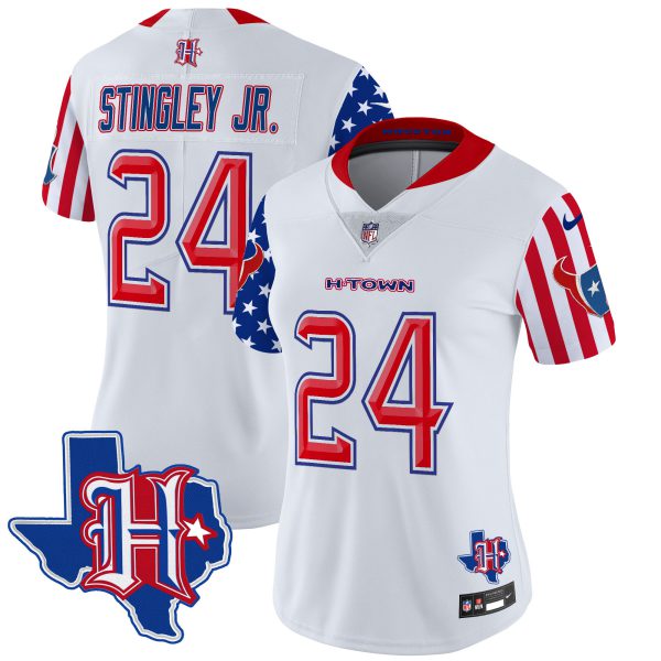 Women's Houston Texans American Style Vapor Limited Jersey - All Stitched - Image 5