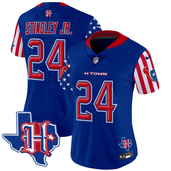 Women's Houston Texans American Style Vapor Limited Jersey - All Stitched - Image 23