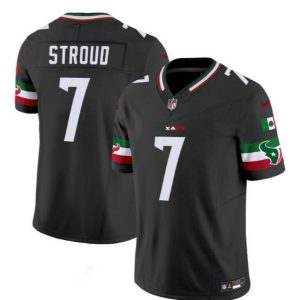 CJ Stroud Houston Texans Mexico Jersey - All Stitched