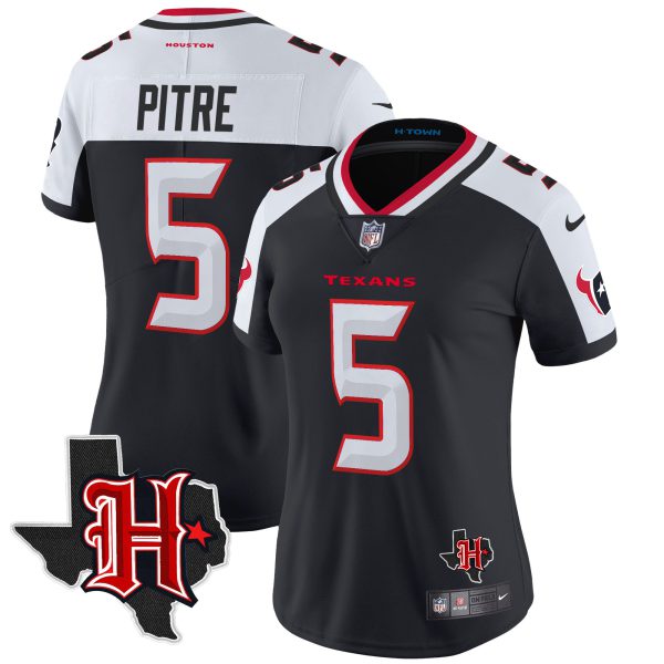 Women's Houston Texans 2024 Texas Patch Vapor Limited Jersey V5 - All Stitched - Image 23