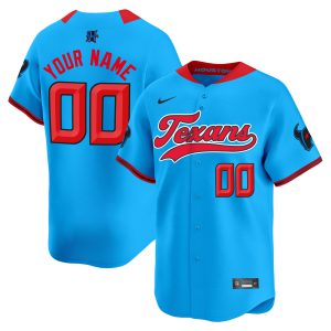 Houston Texans 2024 Baseball Custom Jersey - All Stitched