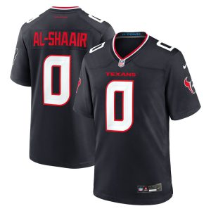 Azeez Al-Shaair Houston Texans Game Jersey - All Stitched