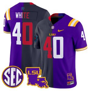 Devin White Houston Texans Split Vapor Limited Jersey - All Stitched