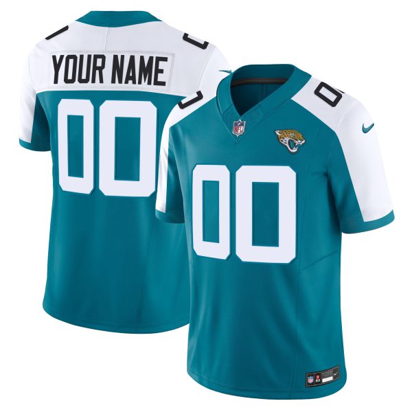 Jaguars Vapor Limited Custom Jersey - All Stitched - Image 4