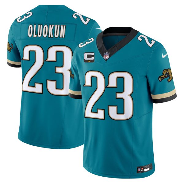 Men's Jacksonville Jaguars Throwback Vapor Limited Jersey - All Stitched - Image 7