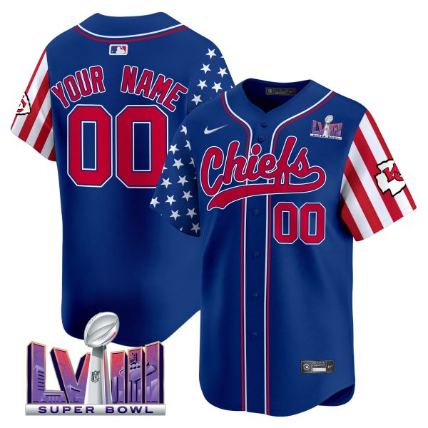 Chiefs 2024 American Style Vapor Premier Limited Custom Jersey - All Stitched - Image 3