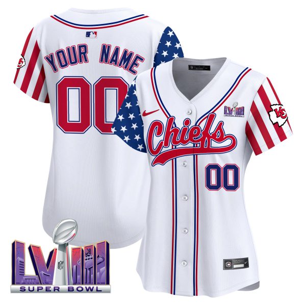Chiefs 2024 American Style Vapor Premier Limited Custom Jersey - All Stitched - Image 4
