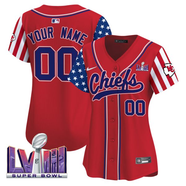 Chiefs 2024 American Style Vapor Premier Limited Custom Jersey - All Stitched - Image 5