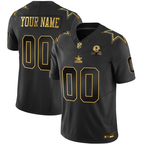 Cowboys Throwback Limited Vapor Custom Jersey - All Stitched - Image 7