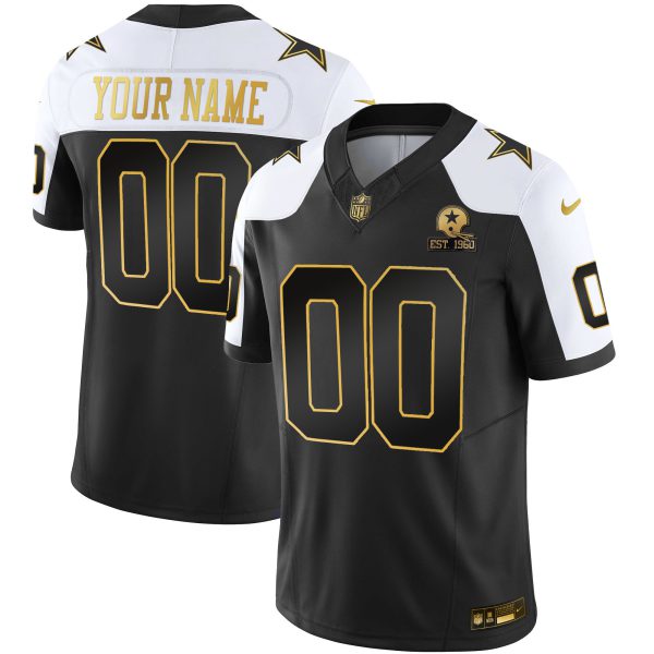Cowboys Throwback Limited Vapor Custom Jersey - All Stitched - Image 11