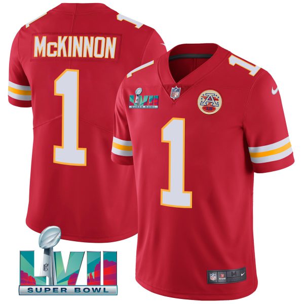 Youth's Chiefs Super Bowl LVII Vapor Player Jersey - All Stitched - Image 8