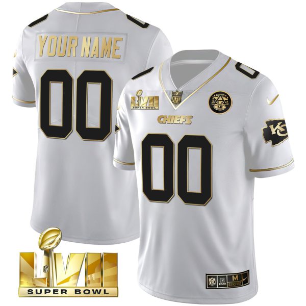 Chiefs Super Bowl Custom Name & Number Jersey - All Stitched - Image 2