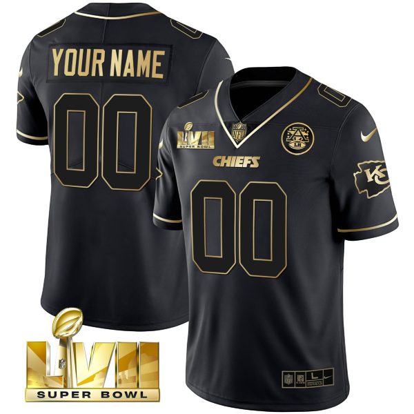 Chiefs Super Bowl Custom Name & Number Jersey - All Stitched - Image 3