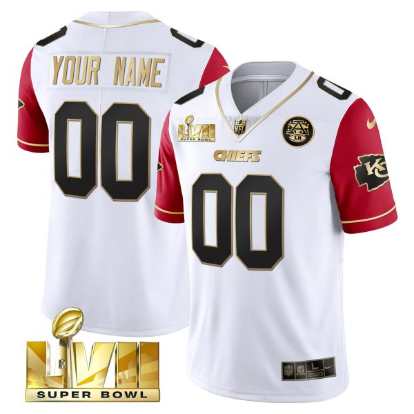Chiefs Super Bowl Custom Name & Number Jersey - All Stitched - Image 7